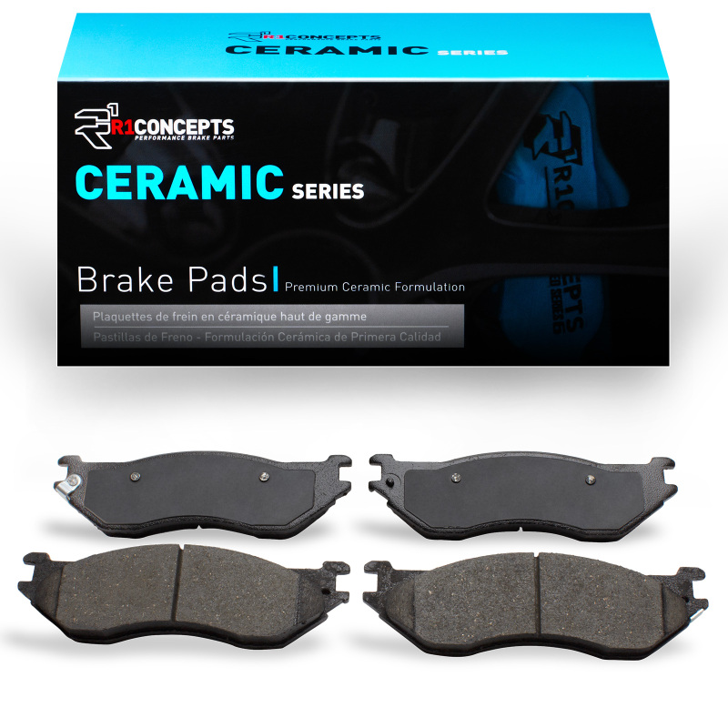 Dodge Durango Brake Pads - Front - R1 Concepts - Ceramic - `02-`06